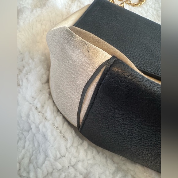 Tory Burch Chelsea Color Block Leather Crossbody - Picture 2 of 15